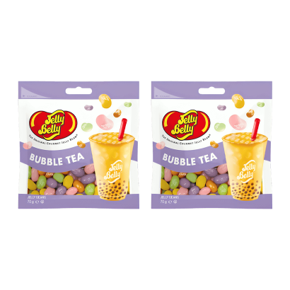 Набір Цукерки Жувальні 2шт Jelly Belly Bubble Tea 70g - Retromagaz