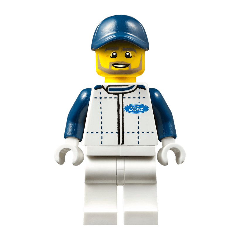 Фігурка Lego Speed Champions Ford Race Official Інше sc039 Б/У - Retromagaz