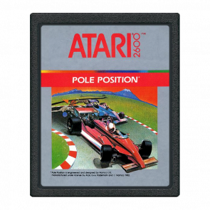 Гра Atari 2600 Pole Position Black Б/У - Retromagaz