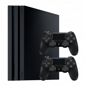 Набор Консоль Sony PlayStation 4 Pro CUH-70-71xx 1TB Black Б/У + Геймпад Беспроводной DualShock 4 Version 2 2шт Набор Консоль Sony PlayStation 4 Pro CUH-70-71xx 1TB Black Б/У + Геймпад Беспроводной DualShock 4 Version 2 2шт - Retromagaz