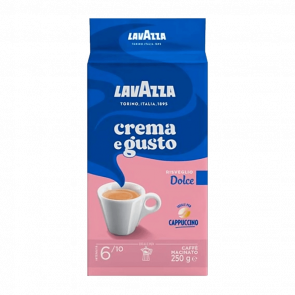 Кава Мелена Lavazza Crema e Gusto Dolce Оригінал 250g