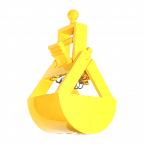 Technic Lego Crane Bucket with Spring and Yellow Handle Інше 3489c01 3490c01 4264969 4614755 6021197 Yellow Б/У - Retromagaz