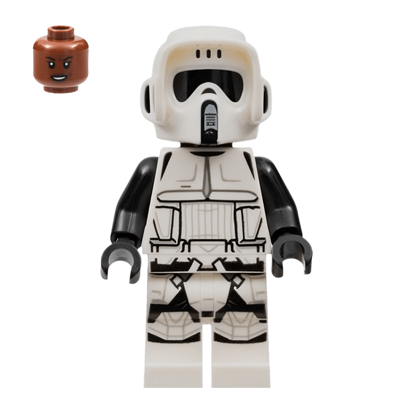 Фигурка Lego Империя Scout Trooper Female Star Wars sw1229 75332 Б/У - Retromagaz