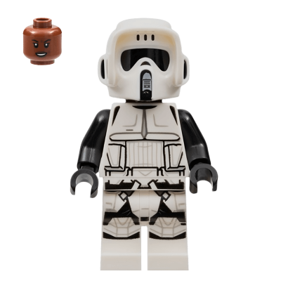 Фигурка Lego Империя Scout Trooper Female Star Wars sw1229 75332 Б/У - Retromagaz