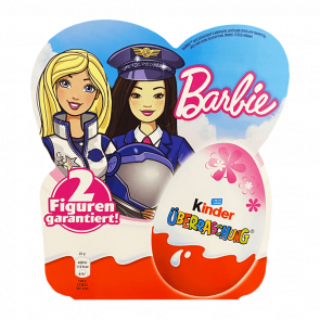 Шоколадне Яйце Kinder 4шт Barbie 80g