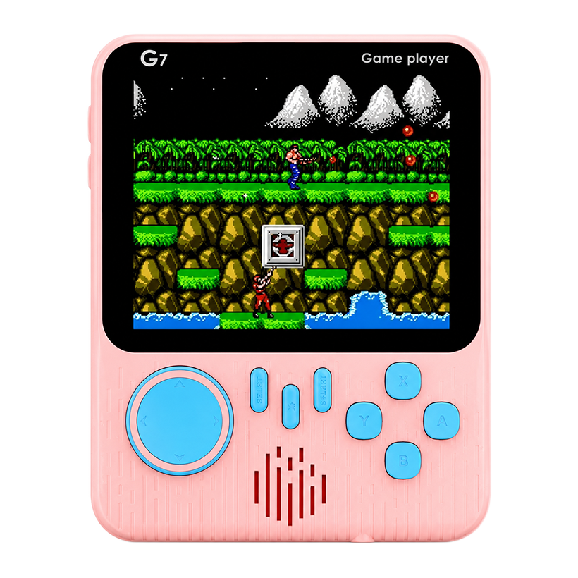 Консоль RMC G7 8bit Dendy Famicom NES Pink + 500 Встроенных Игр - Retromagaz