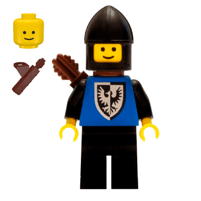 Фигурка Lego Knight Castle Black Falcons cas301 Б/У - Retromagaz