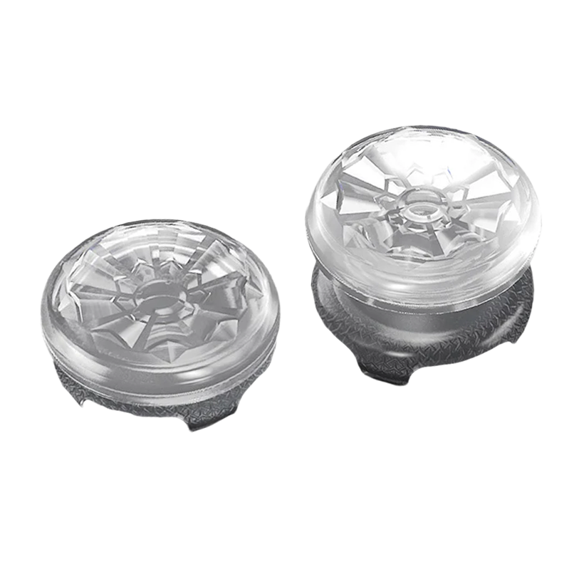 Накладки на Стіки 2шт KontrolFreek Crystal Galaxy Edition PS5/4 Trans-Clear - Retromagaz