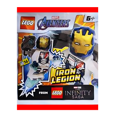 Конструктор Lego Фигурка Iron Legion Marvel 242501 sh1035 Новый - Retromagaz