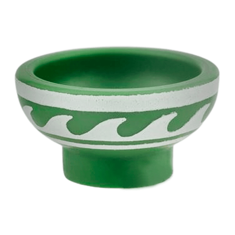 Посуд Lego Bowl Asian with White Rim and Waves Pattern 34172pb01 6199369 Sand Green Б/У - Retromagaz