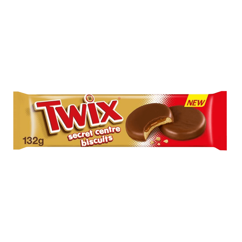 Печенье Twix Secret Centre Biscuits с Карамелью 132g - Retromagaz