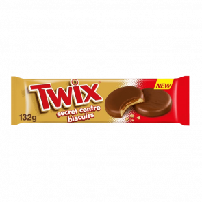 Печиво Twix Secret Centre Biscuits з Карамеллю 132g - Retromagaz