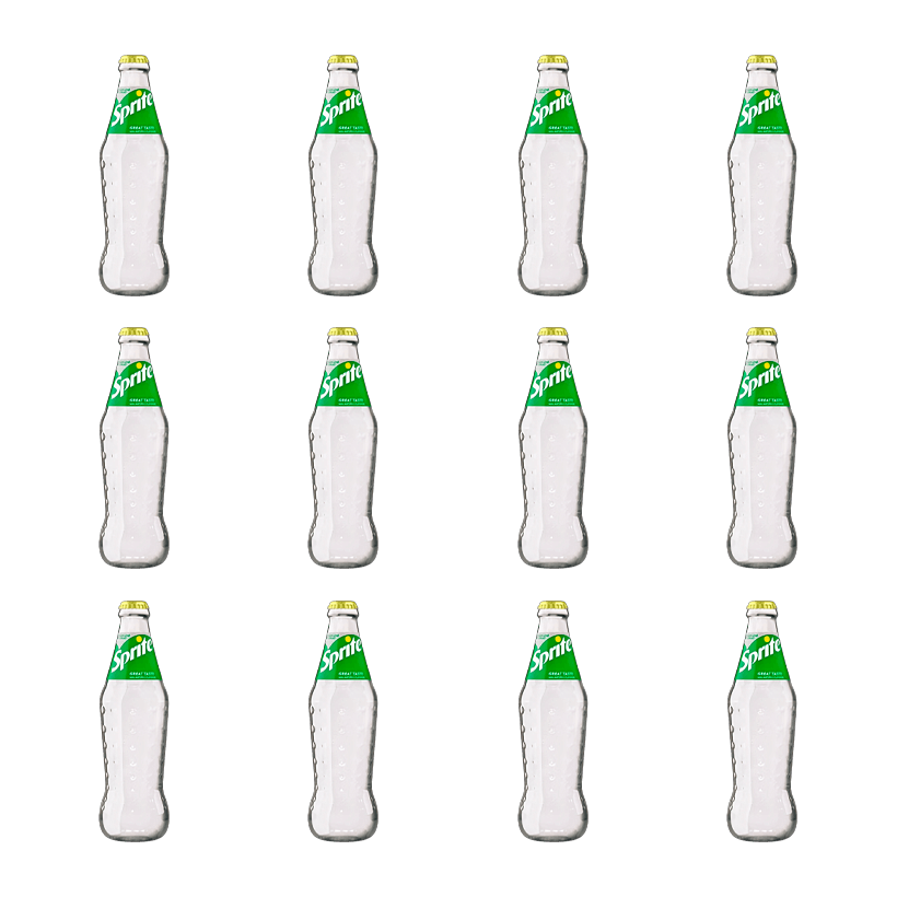 Набор Напиток Sprite 12шт Стекло 250ml - Retromagaz