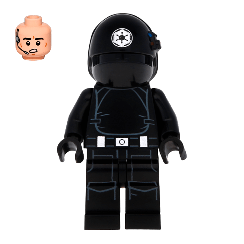 Фігурка Lego Імперія Gunner Open Mouth Silver Imperial Logo Star Wars sw0520 Б/У - Retromagaz