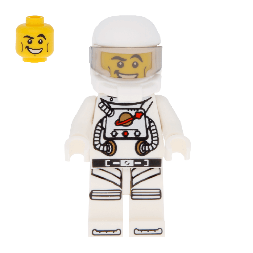 Фигурка Lego Collectible Minifigures Series 1 Spaceman col013 Б/У Нормальный - Retromagaz
