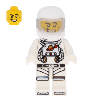 Фігурка Lego Collectible Minifigures Series 1 Spaceman col013 Б/У Нормальний - Retromagaz
