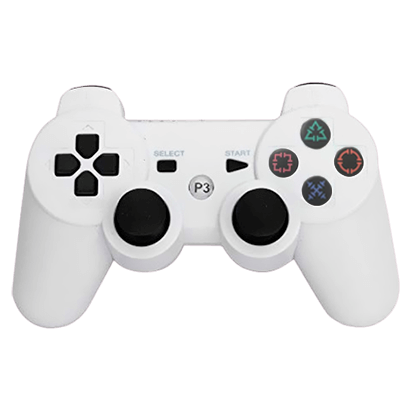 Геймпад Беспроводной RMC PlayStation 3 White Новый - Retromagaz