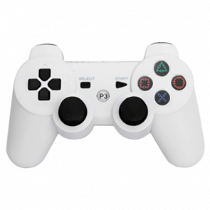 Геймпад Беспроводной RMC PlayStation 3 White Новый - Retromagaz