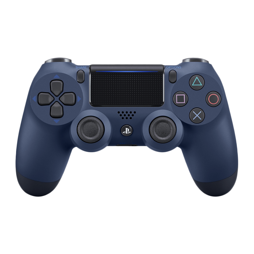 Геймпад Беспроводной Sony PlayStation 4 DualShock 4 Version 2 Midnight Blue Б/У - Retromagaz