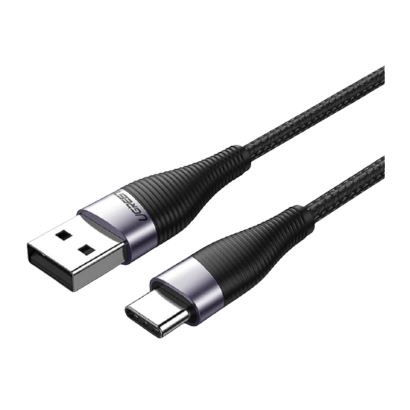 Кабель Ugreen USB 2.0 - Type-C Black 2m - Retromagaz