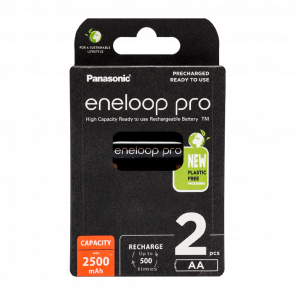 Аккумулятор Panasonic Eneloop Pro Black 2шт Новый - Retromagaz