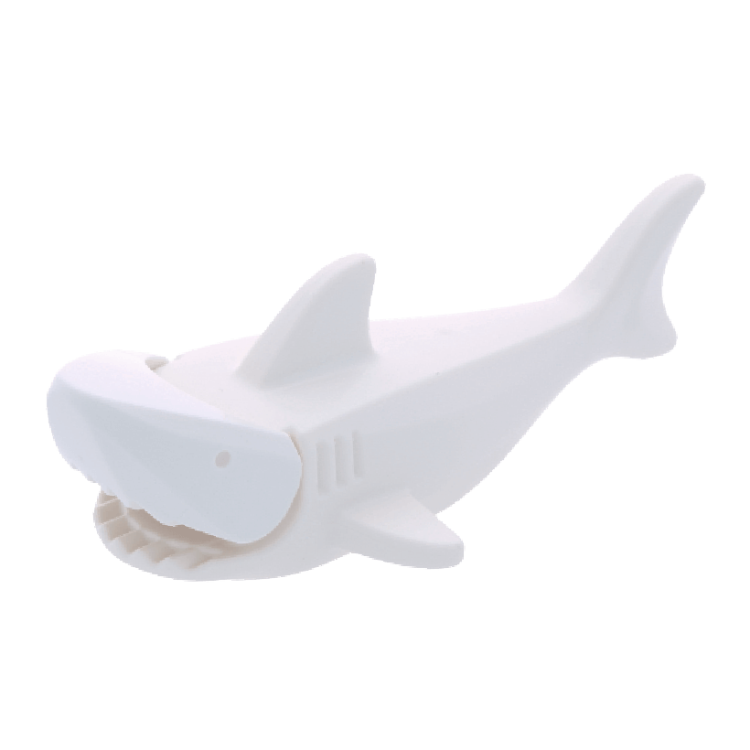 Фігурка Lego Вода Shark with Gills Animals 14518c01 White Б/У - Retromagaz