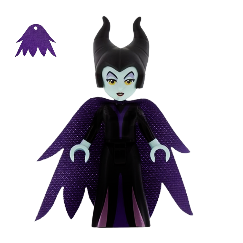Фигурка Lego Disney Maleficent Mini Doll Lavender Eye Shadow Friends dp046 Б/У - Retromagaz