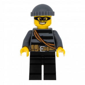 Фігурка Lego City Police 973pb1322 Burglar cty0358 Б/У Нормальний