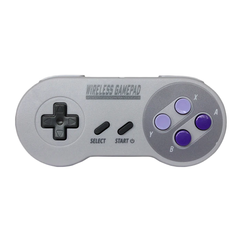 Геймпад Бездротовий RMC SNES Classic Mini Switch PC Android Grey Blue Новий - Retromagaz