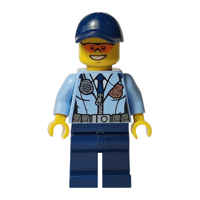 Фигурка Lego 973pb2169 Officer Orange Sunglasses City Police cty0615 Б/У - Retromagaz