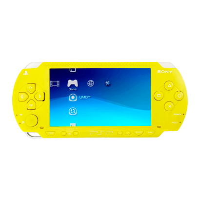 Консоль Sony PlayStation Portable PSP-1ххх Yellow Б/У Отличный - Retromagaz