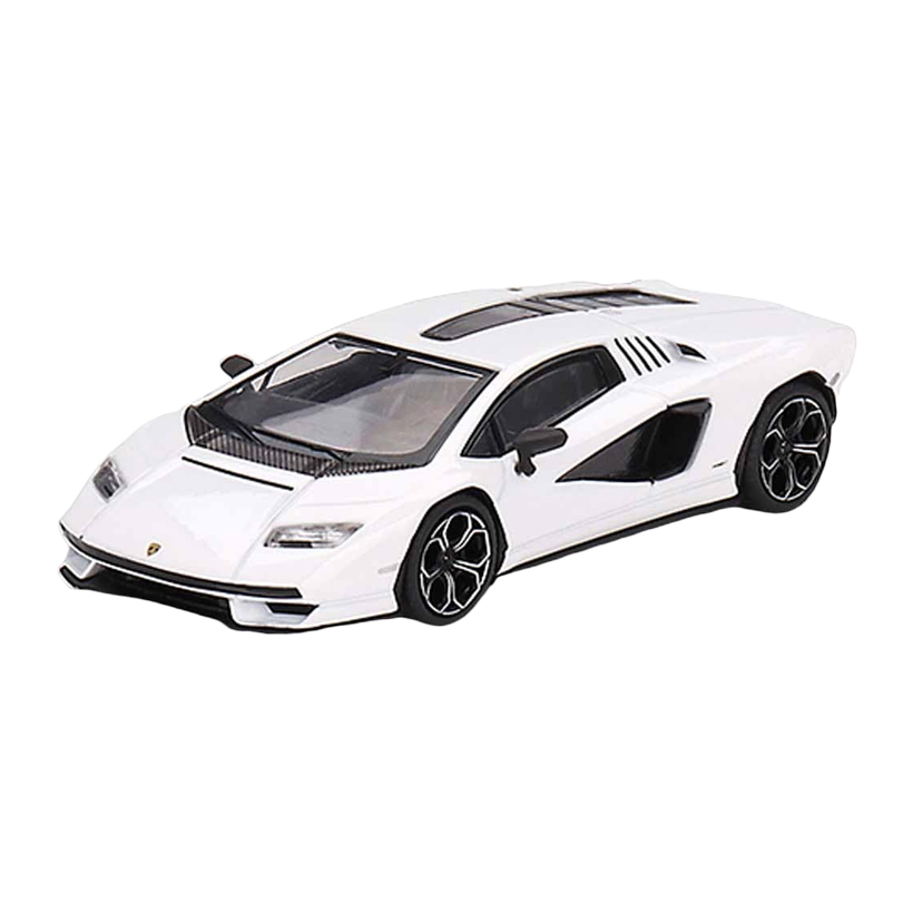 Машинка Premium MINI GT Lamborghini Countach 1:64 White - Retromagaz