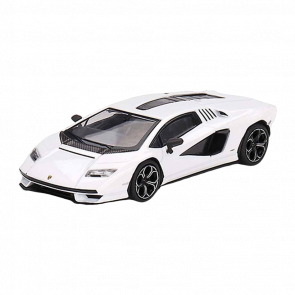 Машинка Premium MINI GT Lamborghini Countach 1:64 White - Retromagaz