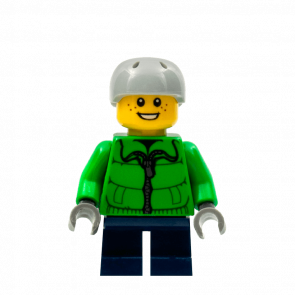 Фигурка Lego 973pb0946 Winter Jacket Zipper City People cty0336 Б/У
