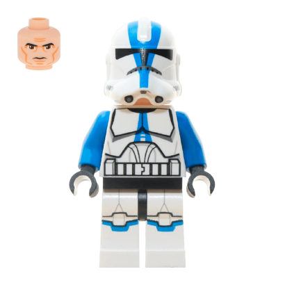 Фігурка Lego 501st Legion Clone Trooper Star Wars Республіка sw0445 Б/У - Retromagaz
