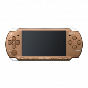 Консоль Портативная Sony PlayStation Portable Slim PSP-2ххх Standart Модифицированная 32GB Matte Bronze UMD 1200 mAh + 5 Встроенных Игр Б/У