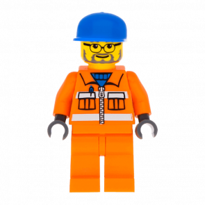 Фігурка Lego Construction 973pb0263 Sanitary Engineer 3 City cty0158 Б/У