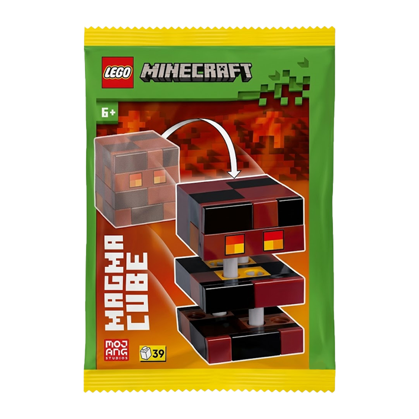 Конструктор Lego Фигурка Magma Cube Paper Bag Minecraft L0002260 Новый - Retromagaz