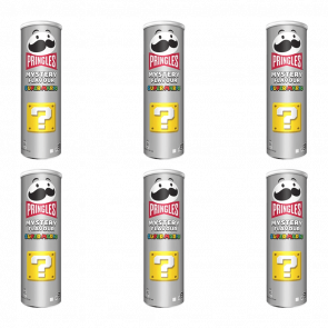 Набор Чипсы 1шт 6шт Pringles Mystery Flavour Super Mario 165g