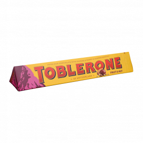 Шоколад Toblerone Молочний з Родзинками та Подрібненим Горіхом 100g