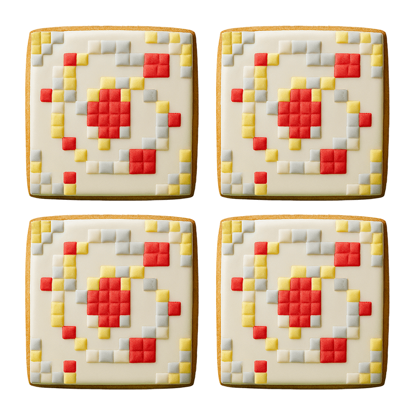 Набор Пряник 4шт Kashalot Тортик из Minecraft 70g - Retromagaz