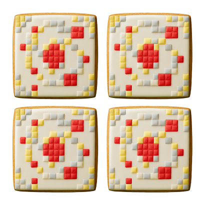 Набор Пряник 4шт Kashalot Тортик из Minecraft 150g - Retromagaz