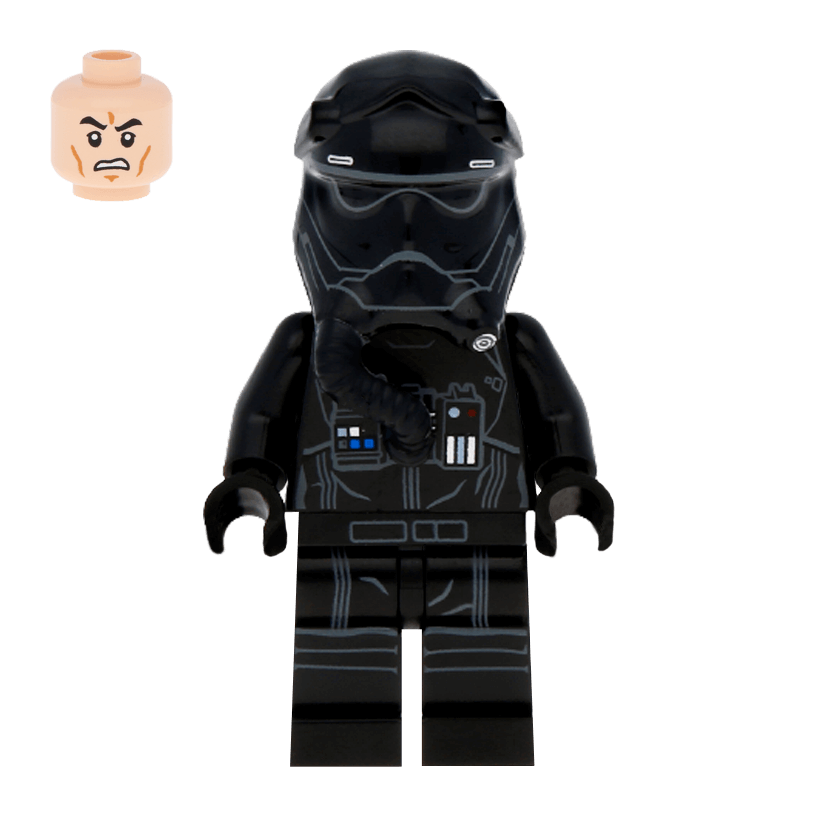 Фигурка Lego Первый Орден TIE Fighter Pilot Star Wars sw0672 75101 Б/У - Retromagaz