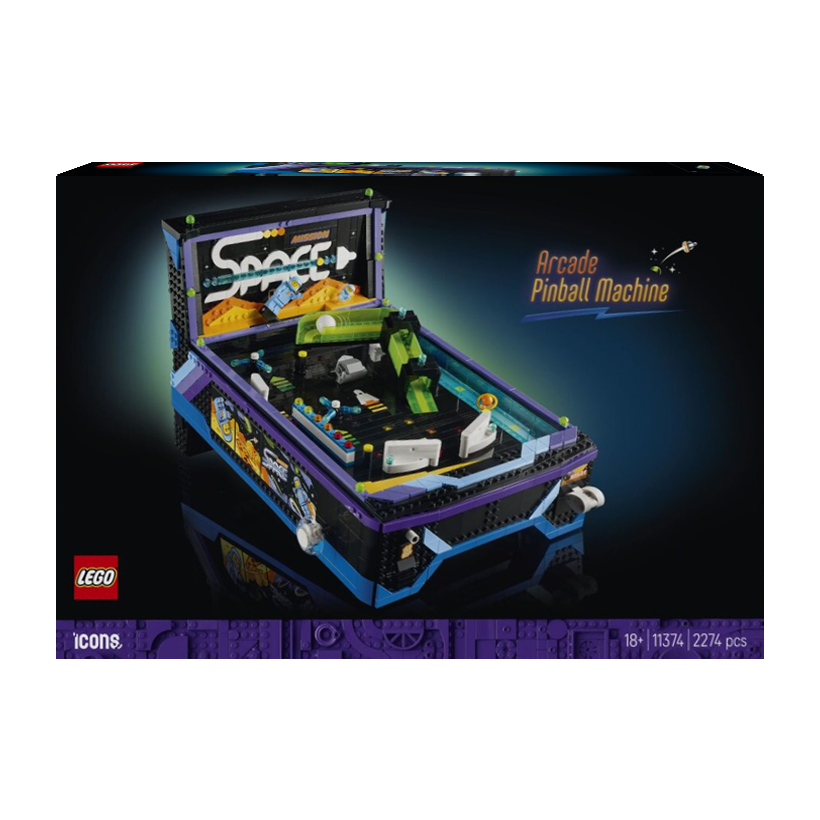 Конструктор Lego Arcade Pinball Machine Icons 11374 Новый - Retromagaz
