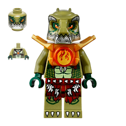 Фигурка Lego Crokenburg Legends of Chima Crocodile Tribe loc121 Б/У - Retromagaz