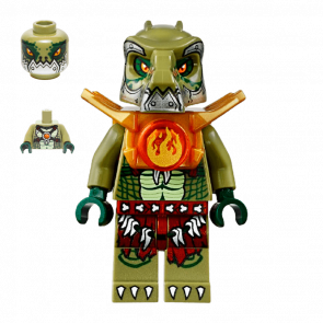 Фигурка Lego Crokenburg Legends of Chima Crocodile Tribe loc121 Б/У