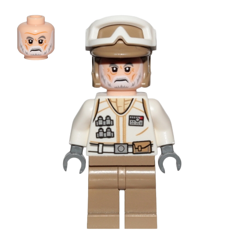 Фігурка Lego Повстанець Hoth Trooper White Uniform Star Wars sw1014 75241 Б/У - Retromagaz