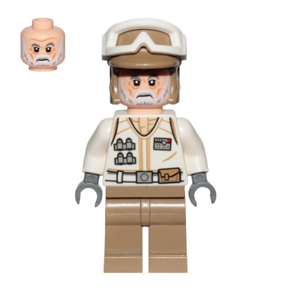 Фигурка Lego Повстанец Hoth Trooper White Uniform Star Wars sw1014 1 Б/У - Retromagaz