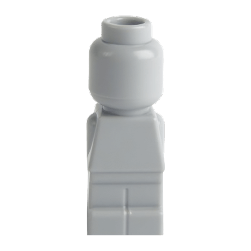 Фигурка Lego Microfigure Body Complete Light Bluish Grey Games 85863 4558465 Б/У - Retromagaz
