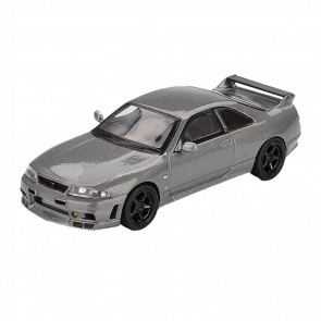 Машинка Premium MINI GT NISSAN Skyline GT-R 1:64 MGT01128-CH Grey - Retromagaz